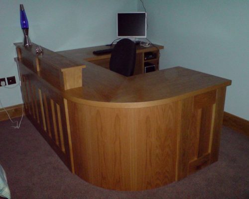 Reception desk