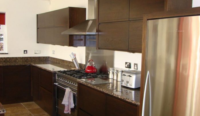 Fitted around appliances