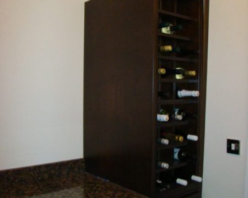 Custom wine storage