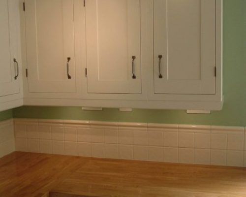 Painted cabinets