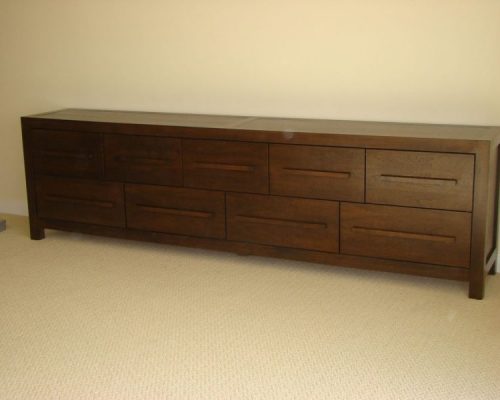 Custom side cabinet