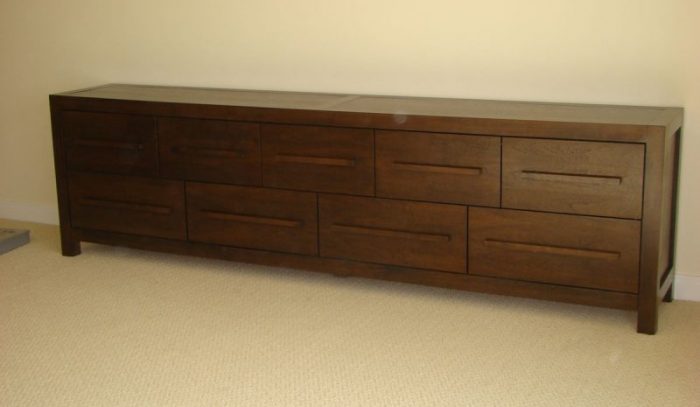 Custom side cabinet