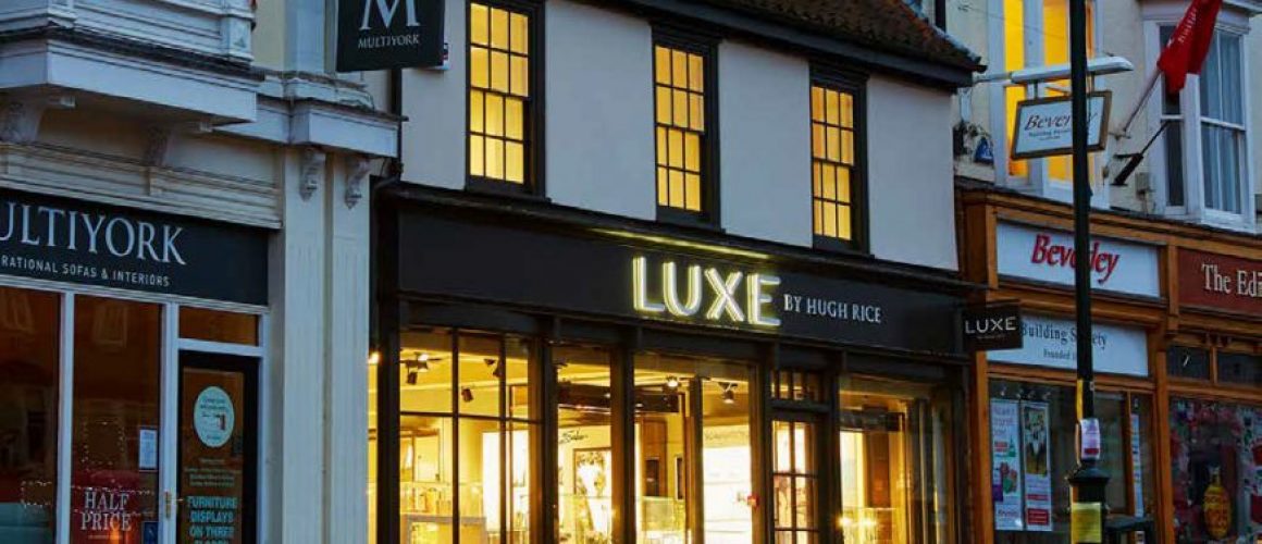 LUXE store in wakefield