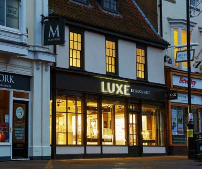 LUXE store in wakefield
