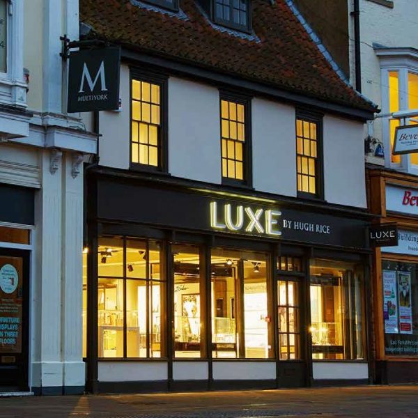 LUXE store in wakefield